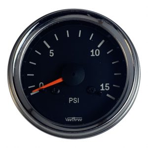 Boost Gauge 15PSI with Tubing Kit
