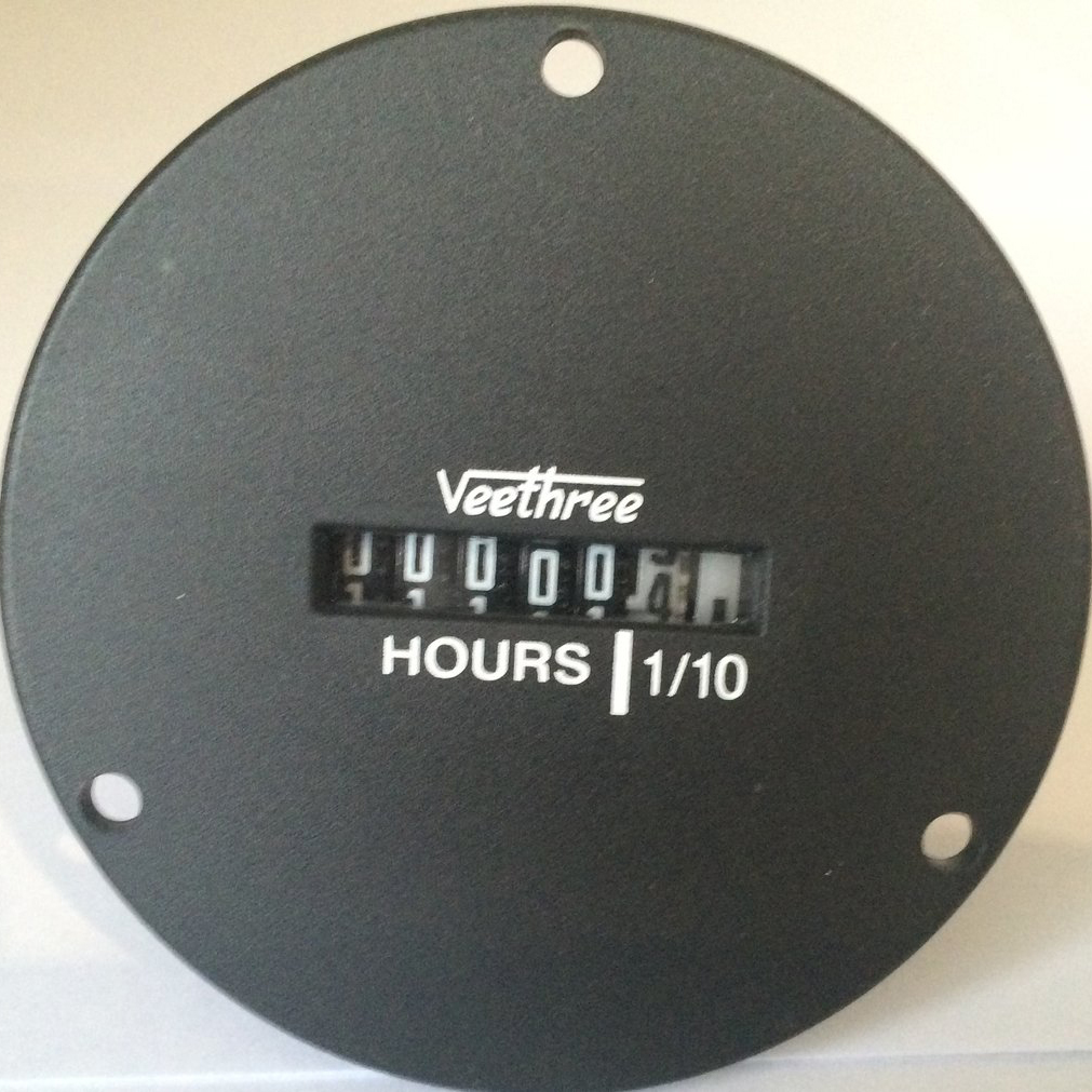 HourMeter Round Veethree