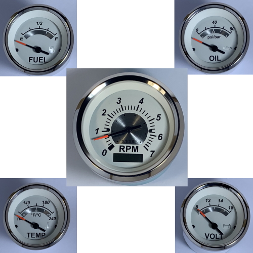 thumbnail image 2 of VeeThree Gauge Sets - Classic Dash 2 of 14