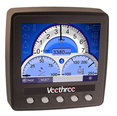 Veethree NMEA2000 Universal Engine Gateway Monitor EGM